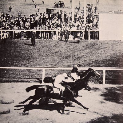 Salvator bat Tenny à Sheepshead Bay, Brooklyn, par une attache de gorge, 25 juin 1890 - American Photographer